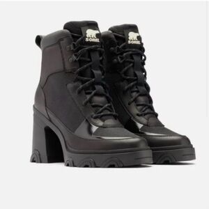 Sorel Women's Black Heeled Boots